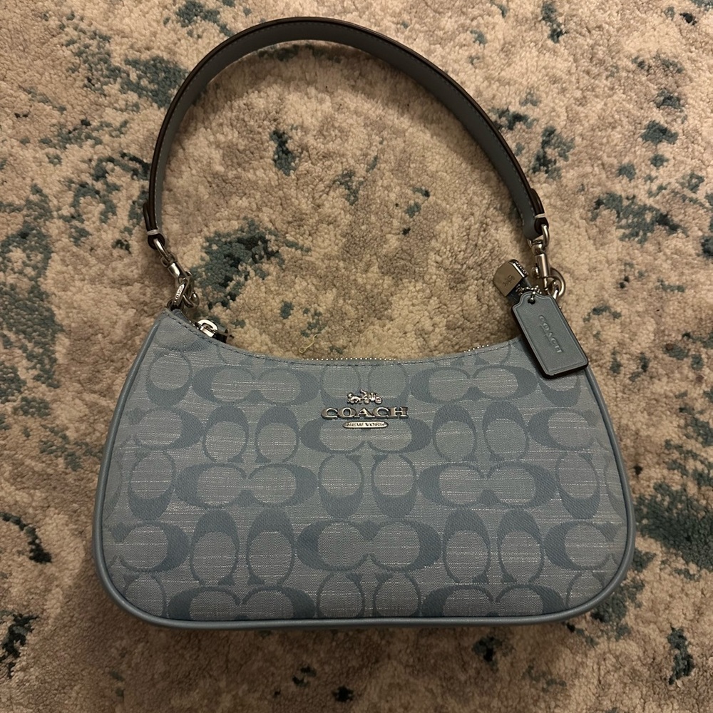 Coach Power Blue Shoulder Bag